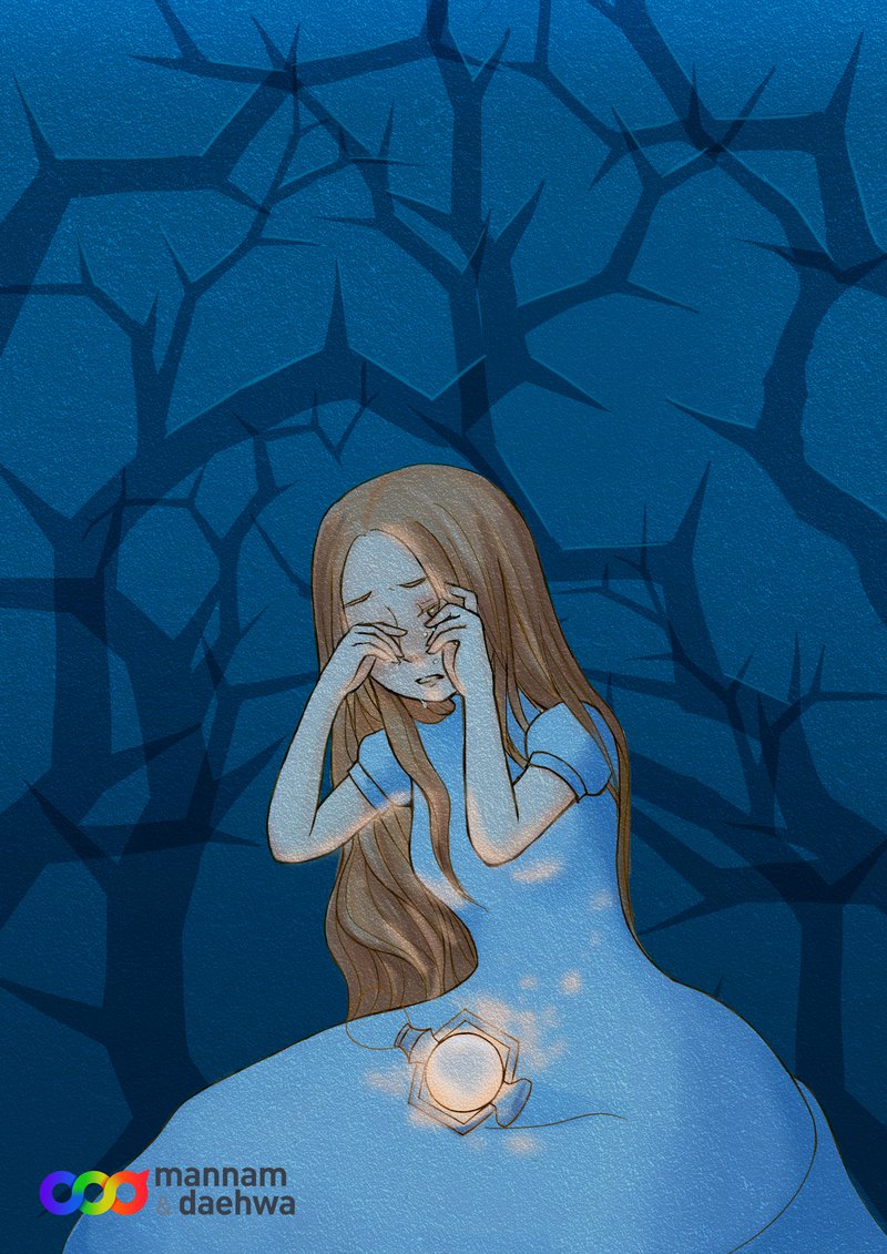 十童女的比喻：在門外哭泣的少女